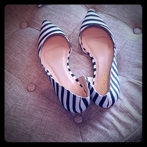 Striped flats